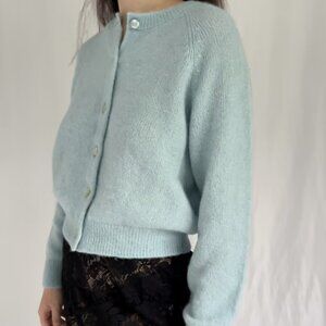 Petra Cardigan - Glass Slipper Blue